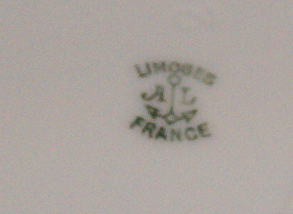 Lanternier Limoges Luncheon Plate
