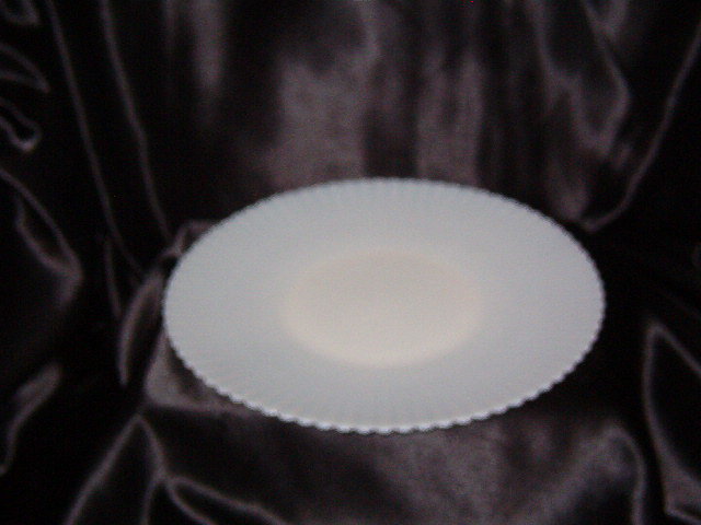MacBeth Evans Petalware Cremax Beige Cake Plate