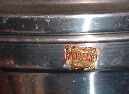 Hammered Aluminum Italy Ice Bucket