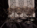 7 Fostoria Victory Etch #257 Champagne Tall Sherbet