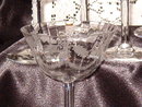 7 Fostoria Victory Etch #257 Champagne Tall Sherbet