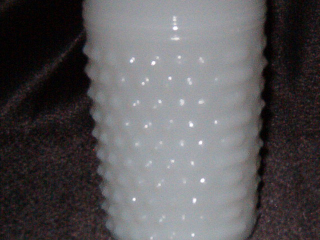 Anchor Hocking Hobnail Milk Glass Tumbler