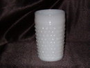 Anchor Hocking Hobnail Milk Glass Tumbler