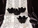 4 Black Ice Cream Dishes