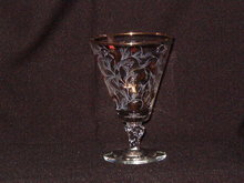 Libbey Rock Sharpe Royal Fern 3004 Water Goblet
