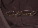 Pair Vintage Divided Relish Dishes
