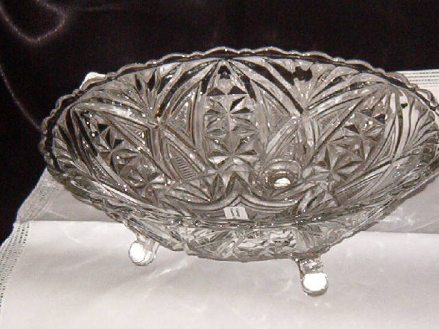 Vintage Footed Bowl