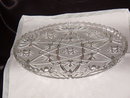 Anchor Hocking Early American Prescut Clear Platter