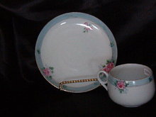Japan Hand Painted Cup & Saucer