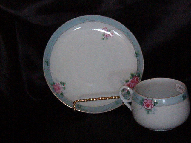Japan Hand Painted Cup & Saucer