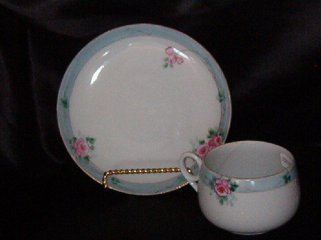 Japan Hand Painted Cup & Saucer