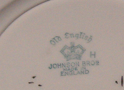 Johnson Brothers Old English Shape JB1 Salad Plate