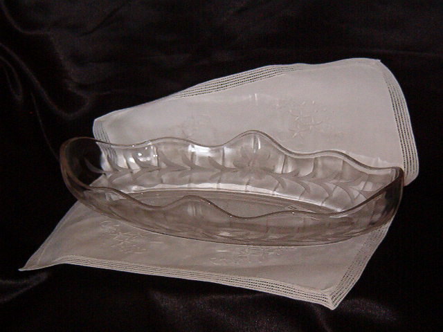 Vintage Pressed Glass Dish