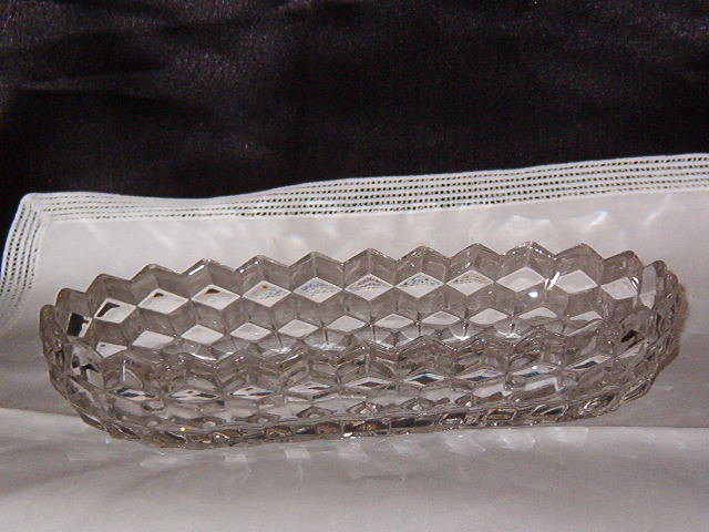 Fostoria American Clear Pickle Dish