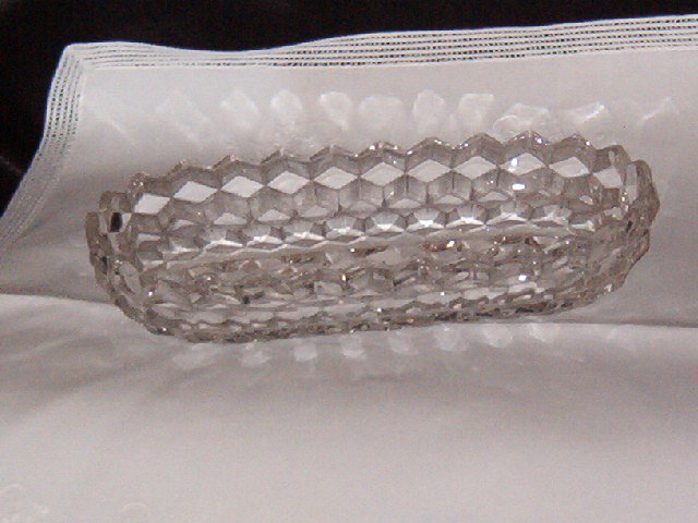 Fostoria American Clear Pickle Dish