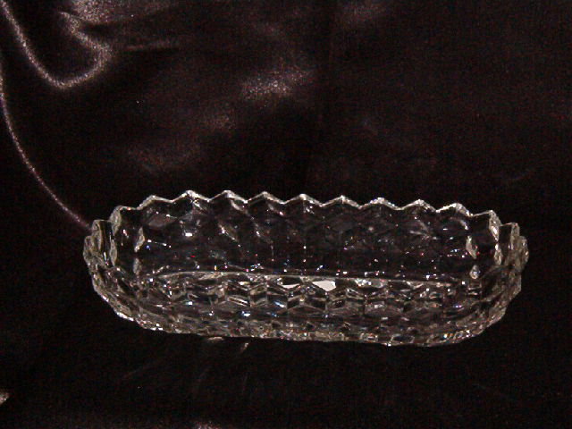 Fostoria American Clear Pickle Dish