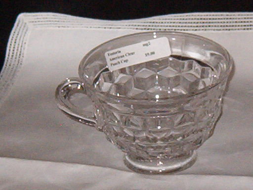 Fostoria American Clear Punch Cup