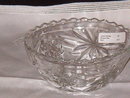 Anchor Hocking Early American Prescut Clear Bowl