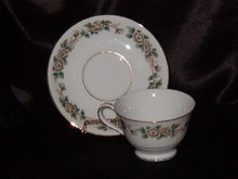 Noritake China Laurette Cup & Saucer