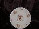 Johann Haviland Sepia Rose Salad Plate