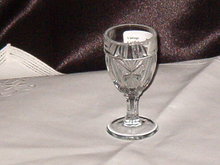 Pressed Glass Cordial