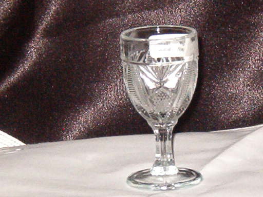 Pressed Glass Cordial
