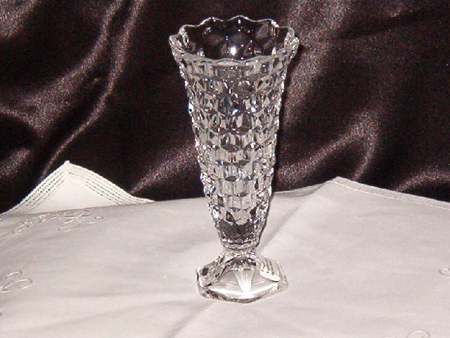 Fostoria American Clear Bud Vase Flared