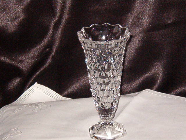 Fostoria American Clear Bud Vase Flared