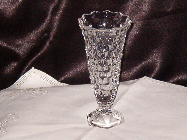 Fostoria American Clear Bud Vase Flared