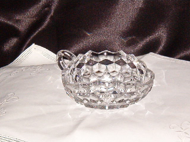 Fostoria American Clear Tri Cornered Nappy