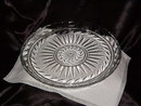 Round Crystal Sandwich Tray