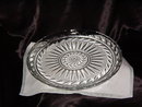 Round Crystal Sandwich Tray