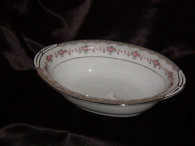 Noritake China Glenwood Oval Vegetable Bowl