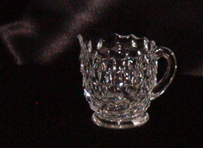 Fostoria American Clear Mini Creamer