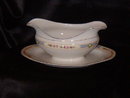 Johnson Brothers JB57 Gravy Boat w/attached underplate