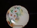 Hand Painted Daisy Plate Signed
