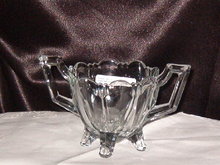 Indiana Glass Co Quadruped Sugar Bowl