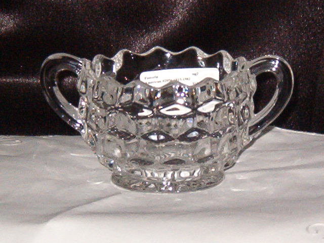 Fostoria American Clear Sugar Bowl