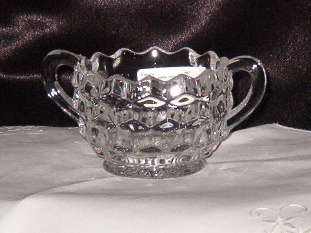 Fostoria American Clear Sugar Bowl