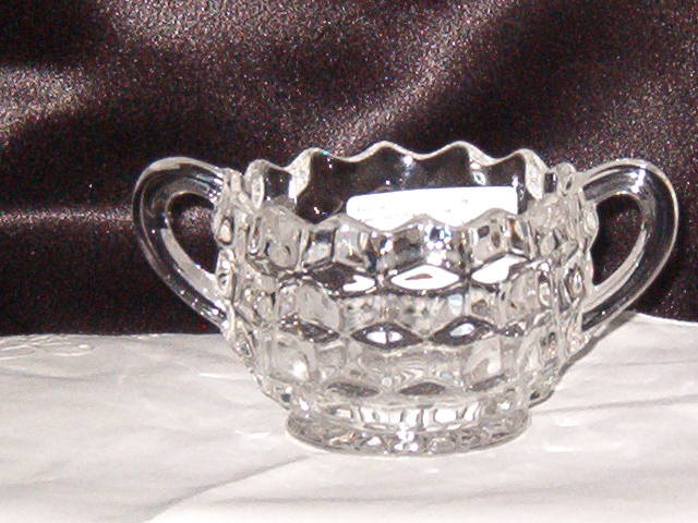 Fostoria American Clear Sugar Bowl