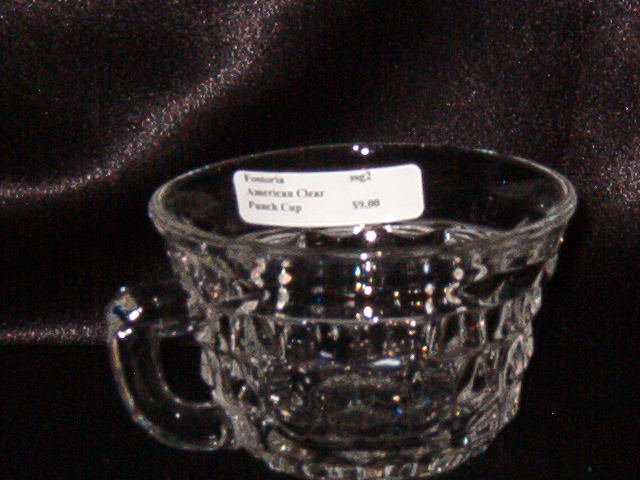 Fostoria American Clear Punch Cup