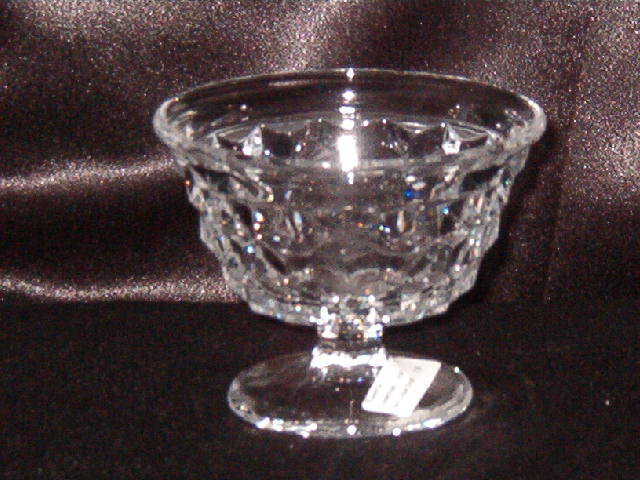 Fostoria American Clear Ice Cream Dish