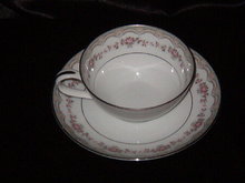 Noritake China Glenwood Cup & Saucer