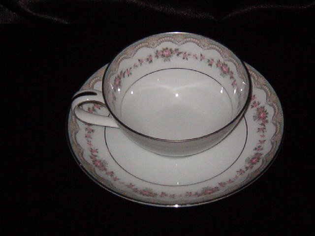 Noritake China Glenwood Cup & Saucer