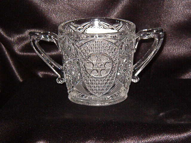 Pressed Glass Spooner