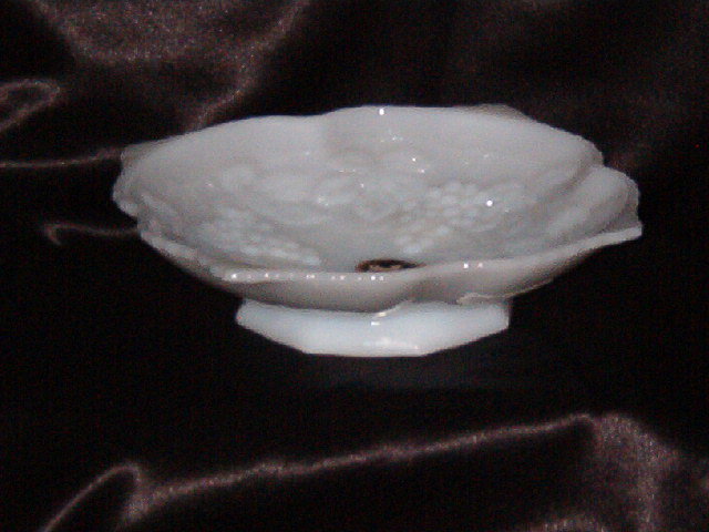 Anchor Hocking Vintage Milk Glass Square Footed Bowl