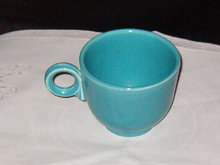Homer Laughlin Fiesta Turquoise Cup