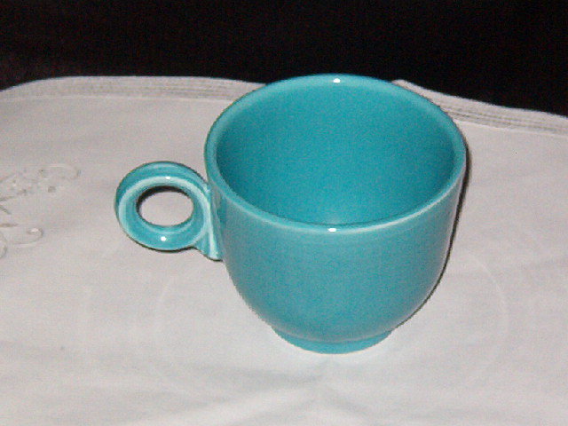 Homer Laughlin Fiesta Turquoise Cup