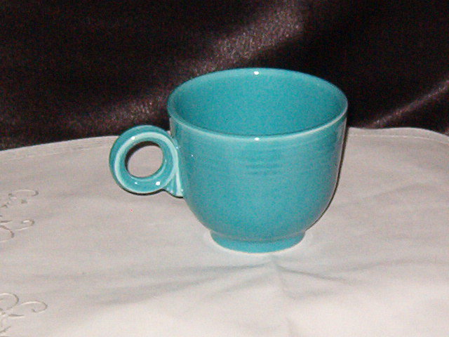 Homer Laughlin Fiesta Turquoise Cup
