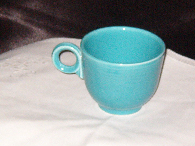 Homer Laughlin Fiesta Turquoise Cup